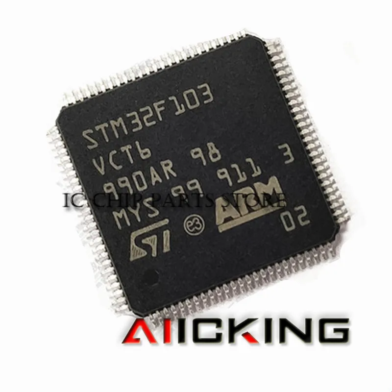 

STM32F103VCT6 5 шт./партия LQFP-100 STM32F103 высокая плотность®-Оригинальная Фотографическая микросхема 32-разрядная MCU IC
