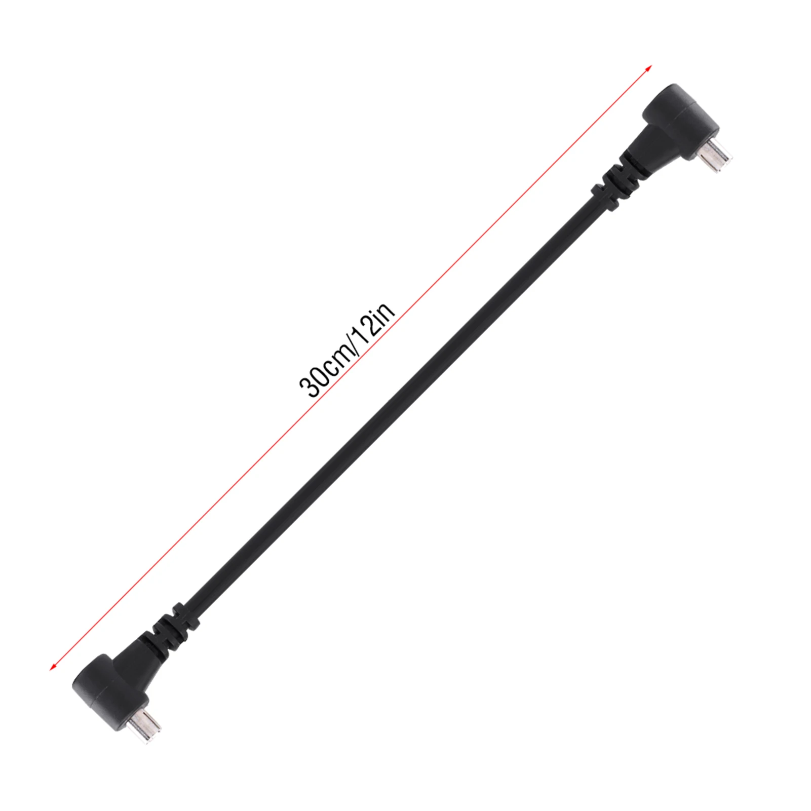 Flash trigger 30cm PC male to male flashlight camera connector sync cable cord