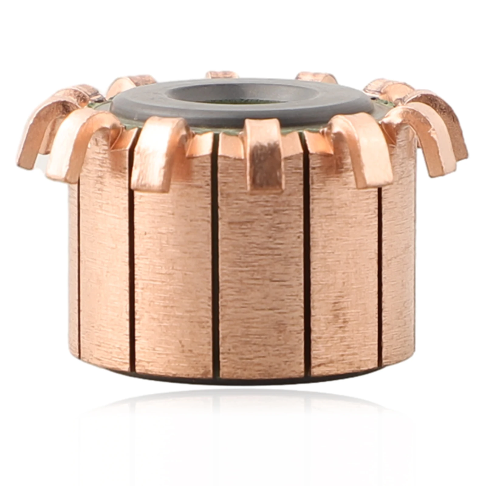 1pc 12P Teeth Copper Hook Type Electrical Motor Commutator CHY-3389-12 For Power Tools High-speed DC Motors Commutator 8x23x17mm new practical high speed rotations high speed rotations hook type copper hook type gear teeth high speed dc motors