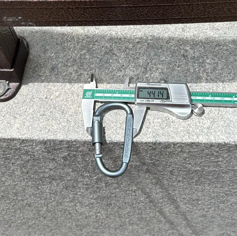 Aluminum Alloy Carabiner Quick Hanging Buckle for Emergency Safety