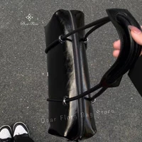 Y2K Women's Bag Large Capacity Boston Pillow Handbag Spicy Girl Fashion Motorcycle Shoulder Bags Vintage Large Capacity Tote Bag - Image 3