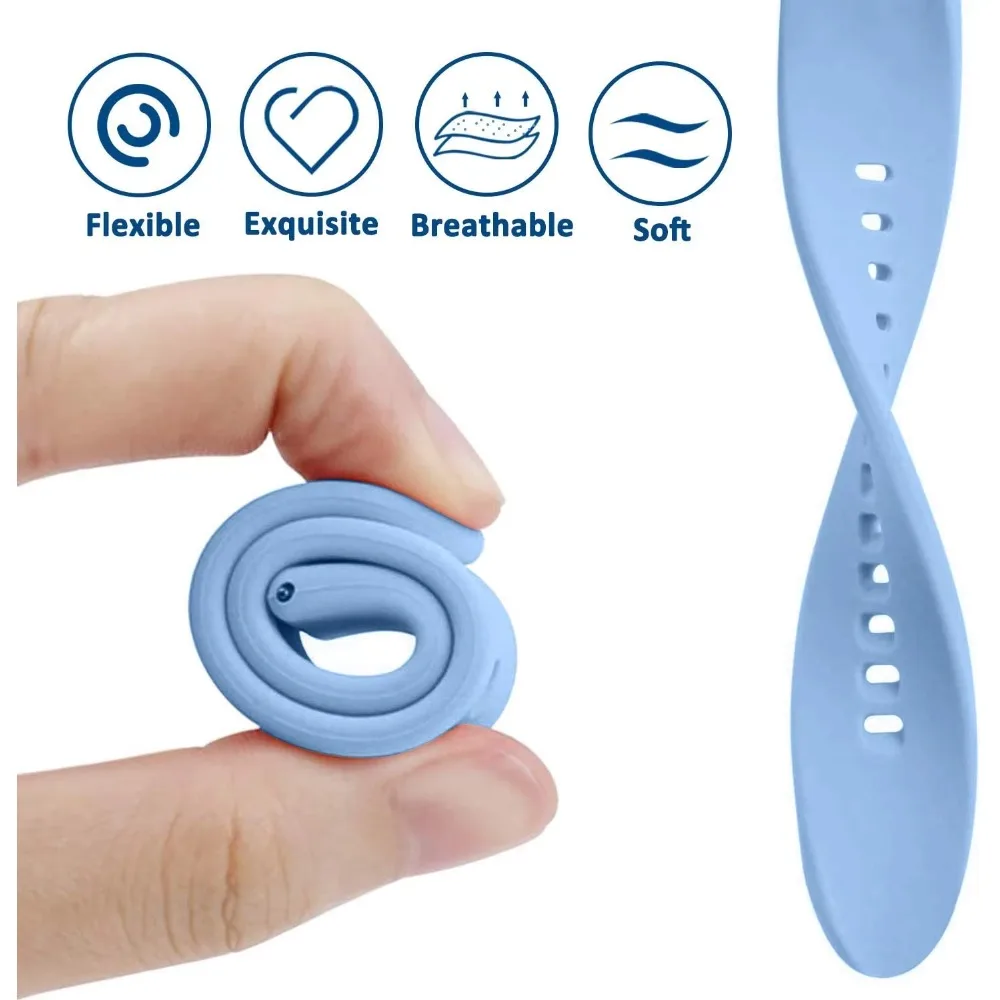 Breathable Silicone Sports Strap - Multiple Sizes
