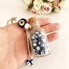 Wedding Favors For Guests Mini Bottle Wedding Favors Evil Eye Beads Greek Cork Bottle Favors Rustic Macrame Wall Decor Gift 2