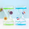 Timer Moving Drip Oil Hourglass Liquid Bubble Kids Toy Home Office Desk Decor Drip Oil Hourglass Liquid Motion Bubble Desk 6