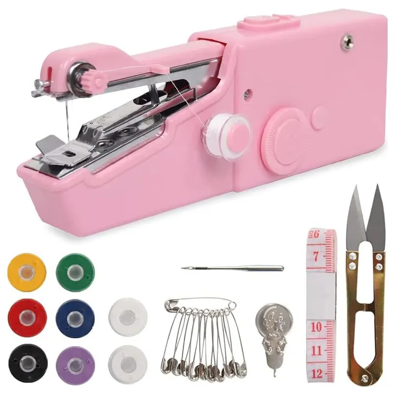 Hand-held Sewing Machine 23-piece Set Electric Portable For Home Quick Repair and Handicrafts sewing machine