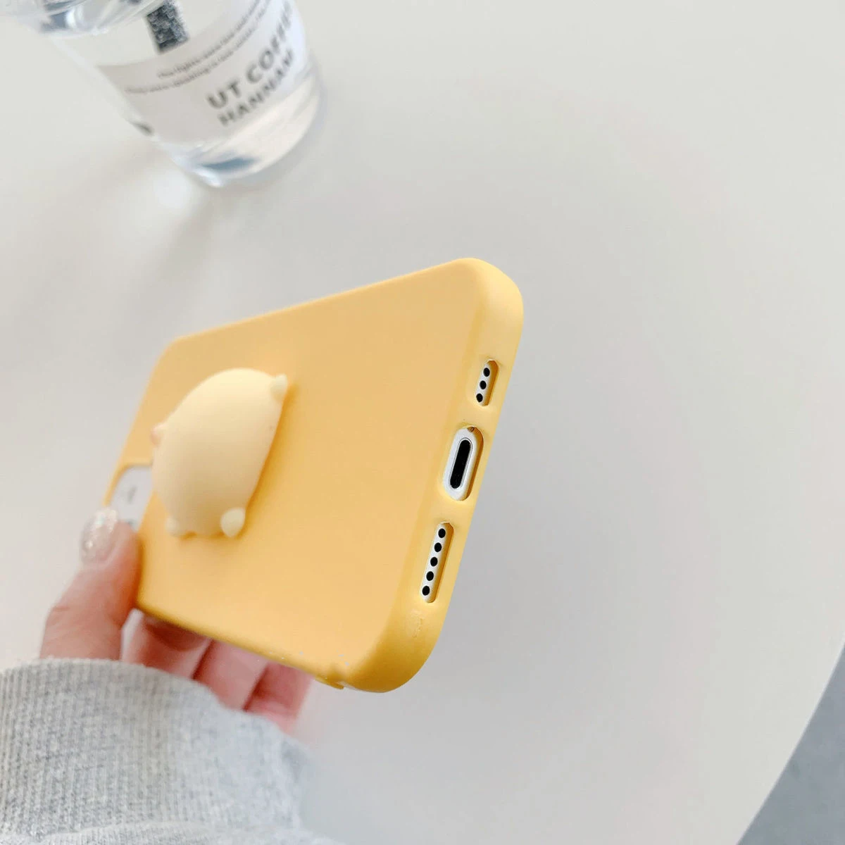 Squishy 3D Rabbit Cat Animals Soft TPU Case Cover