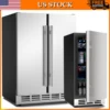 Outdoor Wine and Beverage Refrigerator Single & Dual Zone Wine Fridge Under Counter Beer Cooler Fridge Built-In Freestanding 1