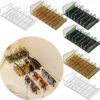 Dressing Table Cosmetic Storage Organize Storage Rack Desktop Drawer Partition Transparent Makeup Eyeshadow Storage Box 1