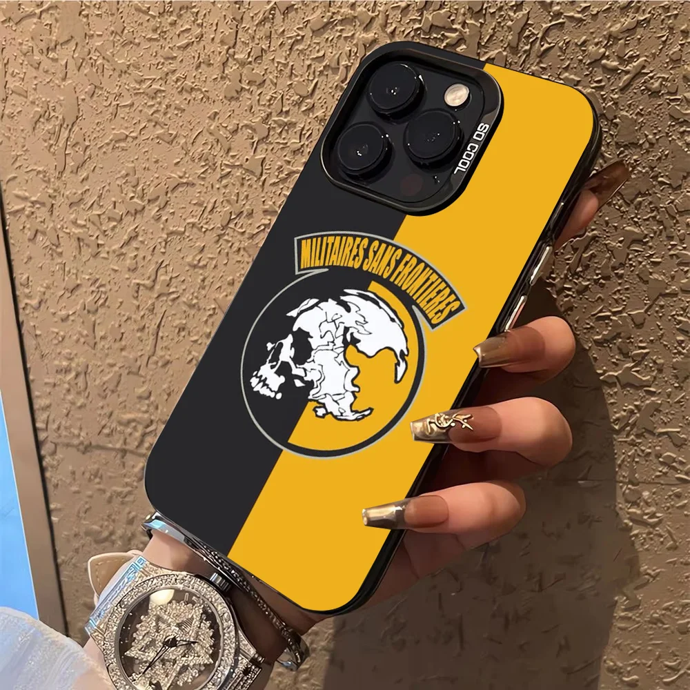 M-Metal Gear S-Solid Game Phone Case Phone Case For iPhone 14 16 15 11 ...