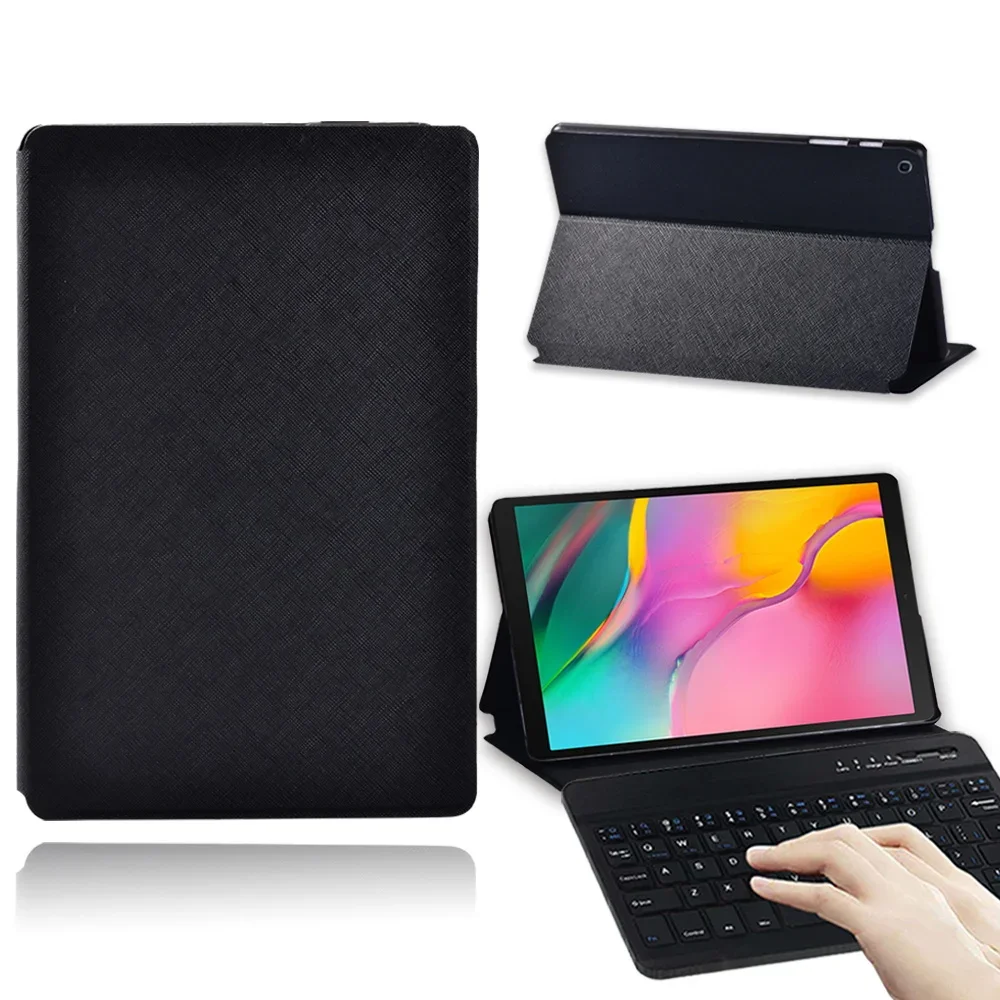 

Чехол для планшета Samsung Galaxy Tab A 10,1, T510/T515, противоударный пылезащитный чехол + Беспроводная Bluetooth клавиатура + Бесплатная доставка