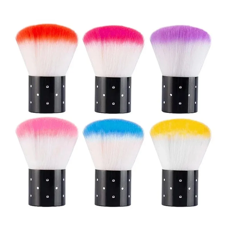 

1Pc Mini Soft Mushroom Nail Dust Clean Brush Protable UV Gel Powder Remover Brushes For Women Beauty Manicure Care Tools