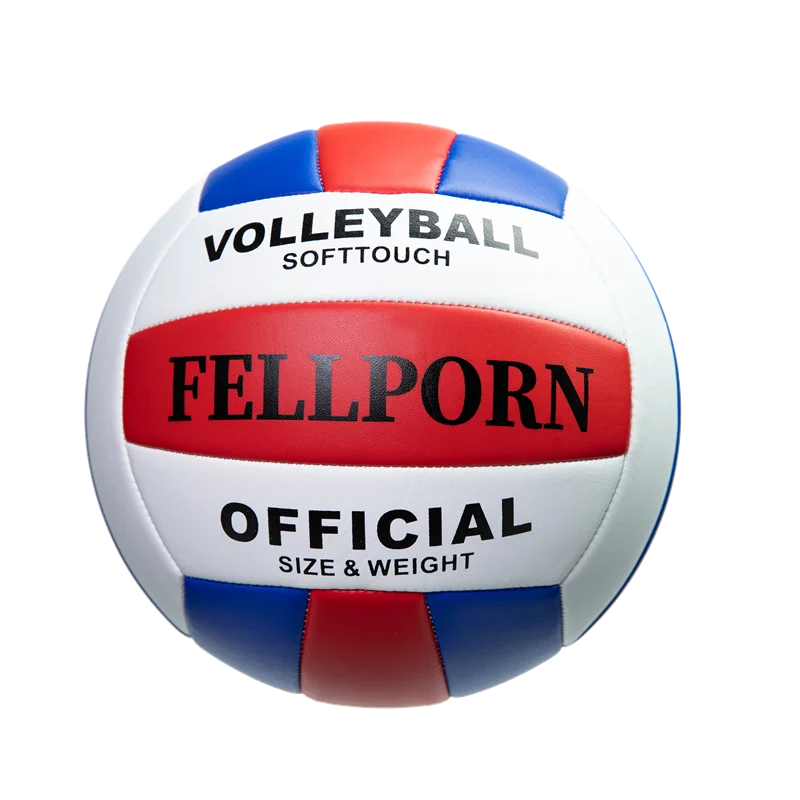 12 Colors Indoor Volleyball New High Quality Leather PVC Soft Beach Volleyball Hard Training Game Ball