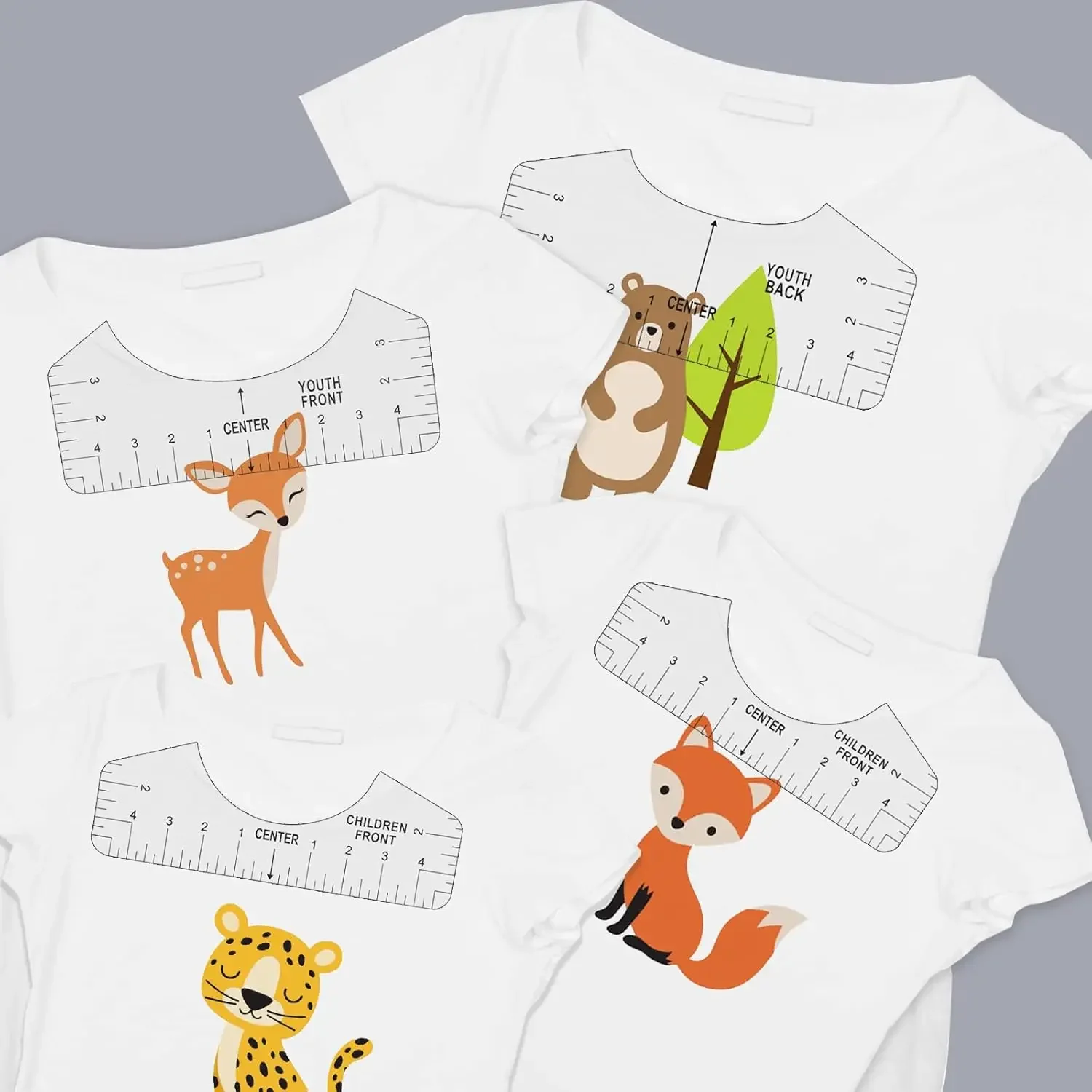T-Shirt Alignment Ruler Set 3