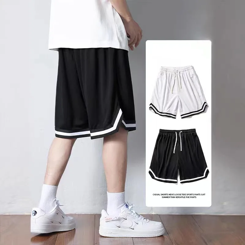 

Y2k 2023 Summer New Basketball Sports Shorts Gym Exercise Quick Dry Beach Running Fashion Oversized Shorts Clothing
