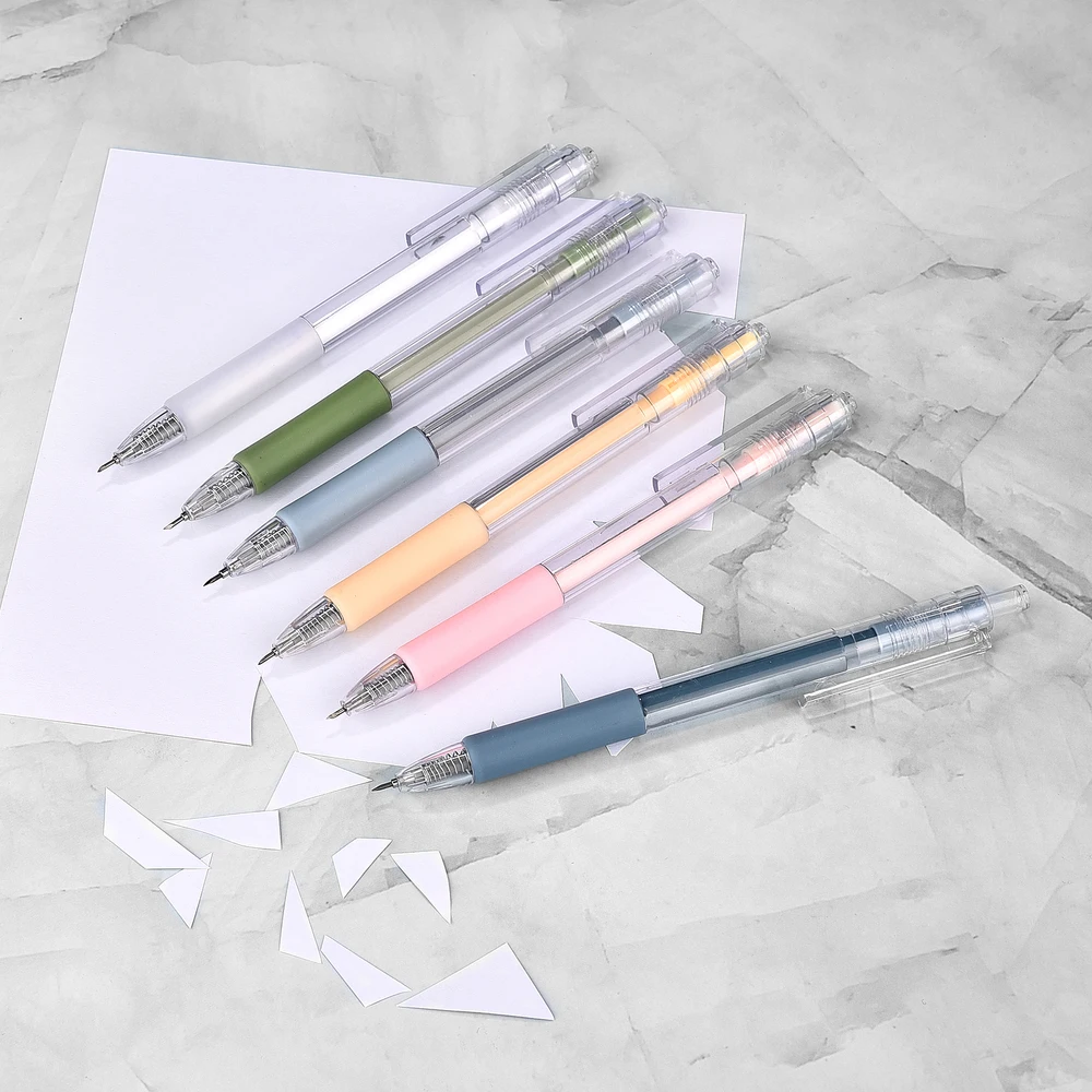 Description Picture 3 of item8Pcs Set Art Utility Knife Pen Refill Stickers Scrapbooking Cutting Tool Express Box Utility School Supplies DIY Paper-cut Tools