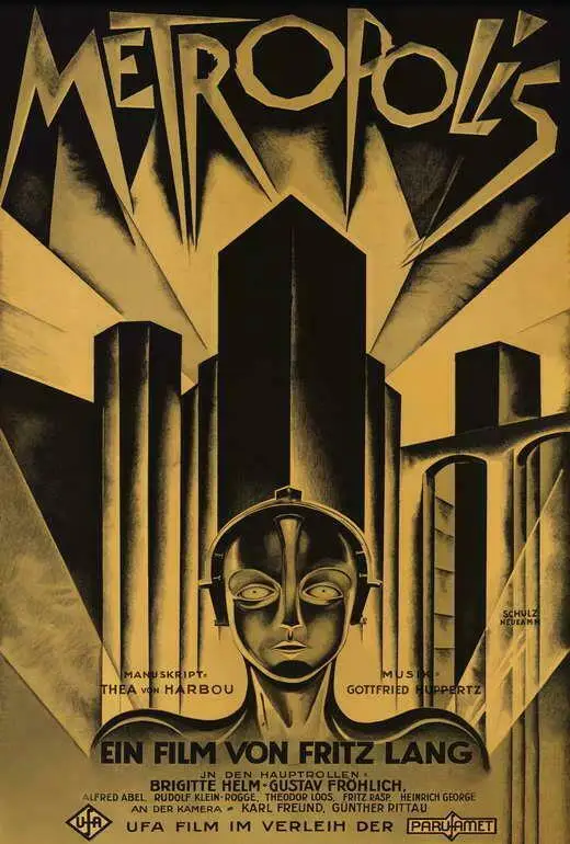 

Metropolis Movie Art Picture Print Silk Poster Home Wall Decor