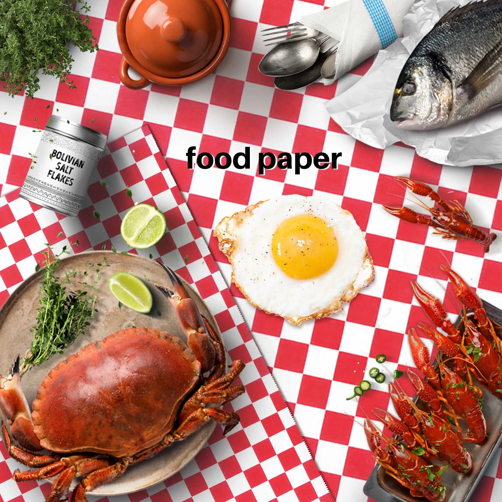 checkered deli candy basket liner Food Wrap Papers Fat Repellent Sandwich Burger Packing Red and White 100 PCS food cover plastic wrap