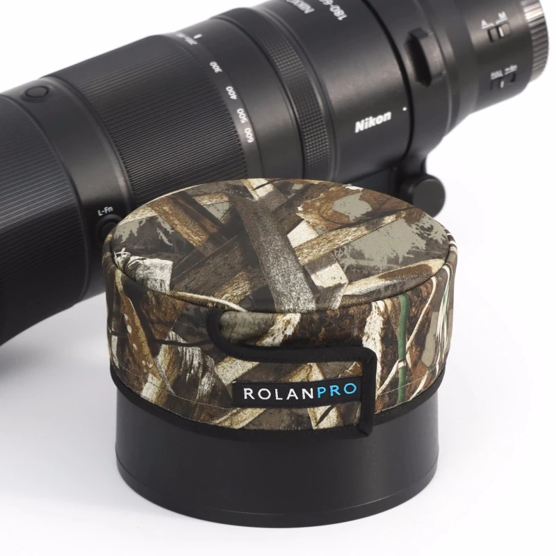 Rolanpro Slr Camera Teleobiettivo Cappuccio Cappuccio Copertura Per Nikon Z 180-600Mm F/5.6-6.3 Vr Copriobiettivo Per Nikkor Z 180-600Mm