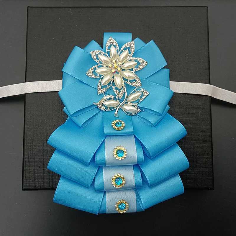 Original handgemachte Fliegen High-End-Schmuck Geschenke Französisch Koreanisch Herren Business Anzug Hemd Zubehör Hochzeit Kragen Blumen – Detail 2