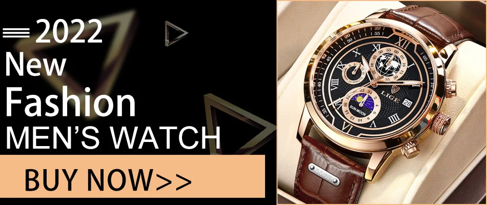 2022 LIGE New Fashion Mens Watches Top Brand Luxury Silicone Sport Watch Men Quartz Date Clock Waterproof Wristwatch Chronograph