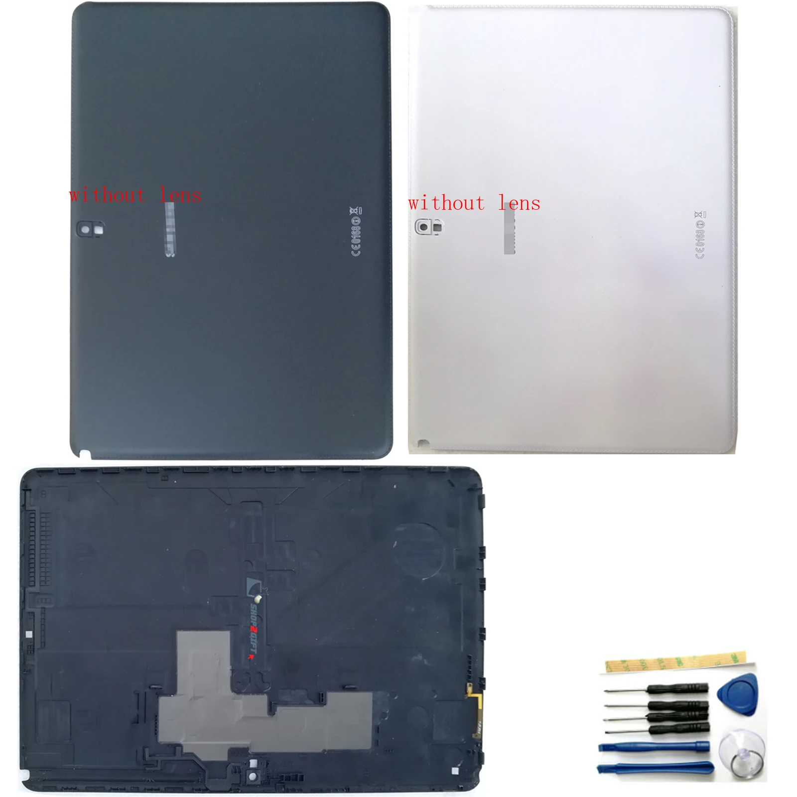 12.2" For Samsung Galaxy Tab Note Pro P900 P901 P905 Housing Back Door Battery Cover Without Lens
