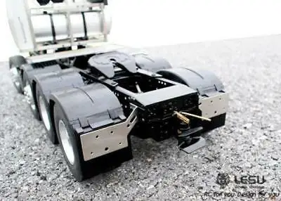 1/14 RC Truck Chassis Metal Axle Gearbox Shaft Toolbox LESU for Tamiyayaa Highline 1851 3363 8*8 Tractor Truck Th02009-Smt3 2