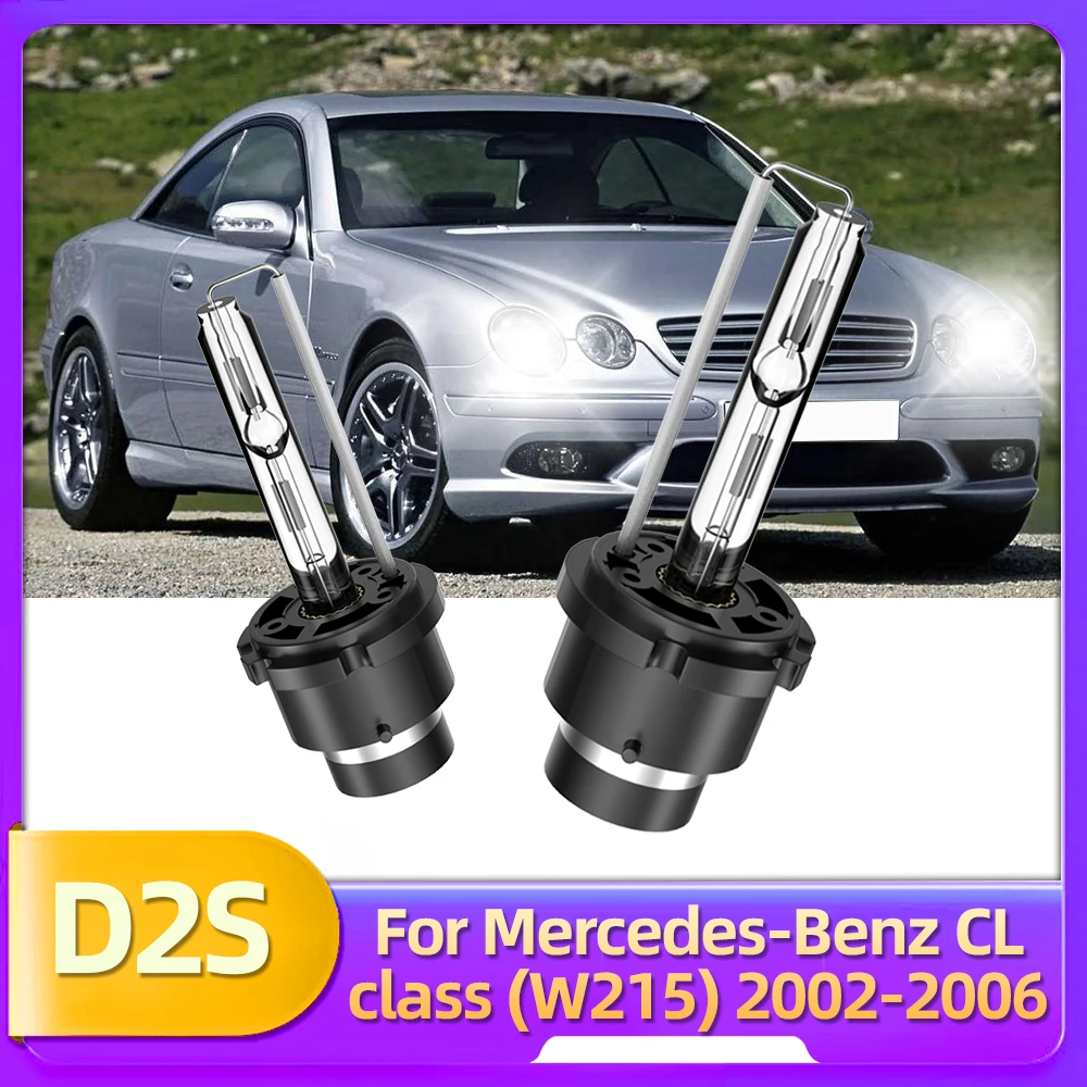 

LSlight 2 шт. фары D2S 6000K Xenon HID автомобильные лампы 35 Вт для Mercedes-Benz CL Coupe (W215) 2000 2001 2002 2003 2004 2005 2006