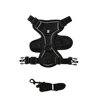 Pet Dog Leash For Small Medium Dogs Cats Hiking Reflective Puppy Adjustable Solid Harness Vest Set Chihuahua Bulldog Supplies 2
