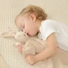 Baby Cotton Muslin Comfortable Blanket Cute Cat Doll For Infant Kids Sleep Appease Towel Children Rabbit Saliva Scarf 3