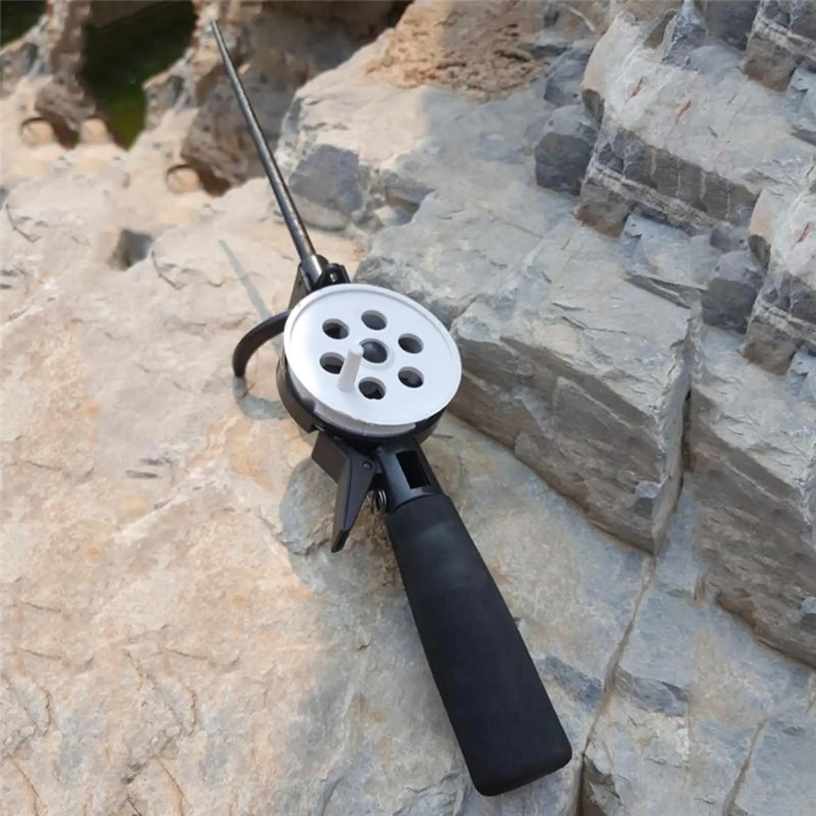 Portable Lightweight Ice Winter Fishing Rod W/ Reel Outdoor Sport 14inch Portable Lightweight Ice Winter Fishing Rod W/ Reel Outdoor Sport 14inch