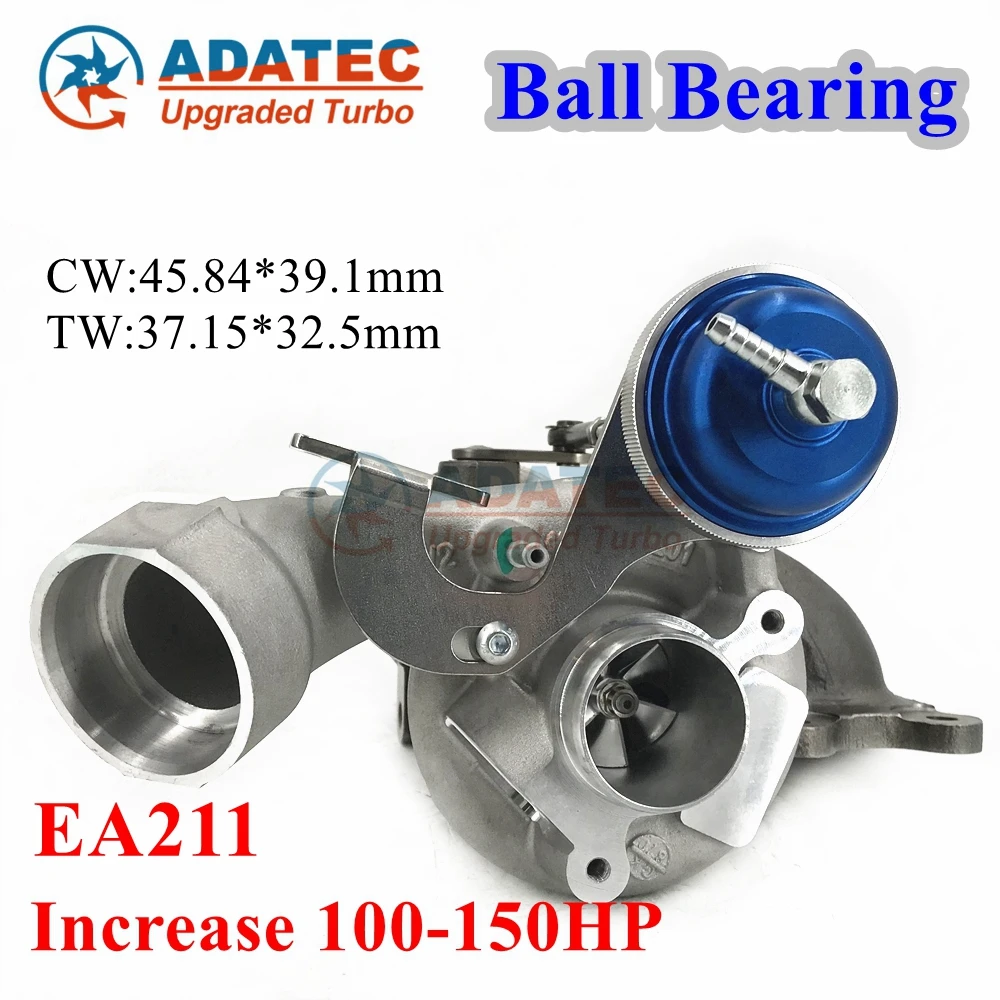 

EA211 Upgrade KP38 Hybrid Turbo for Audi A3 Q3 1.4 TSI Golf Passat CSSA CSTA DBVA Turbocharger 163897000000 4E145702G 04E145702H
