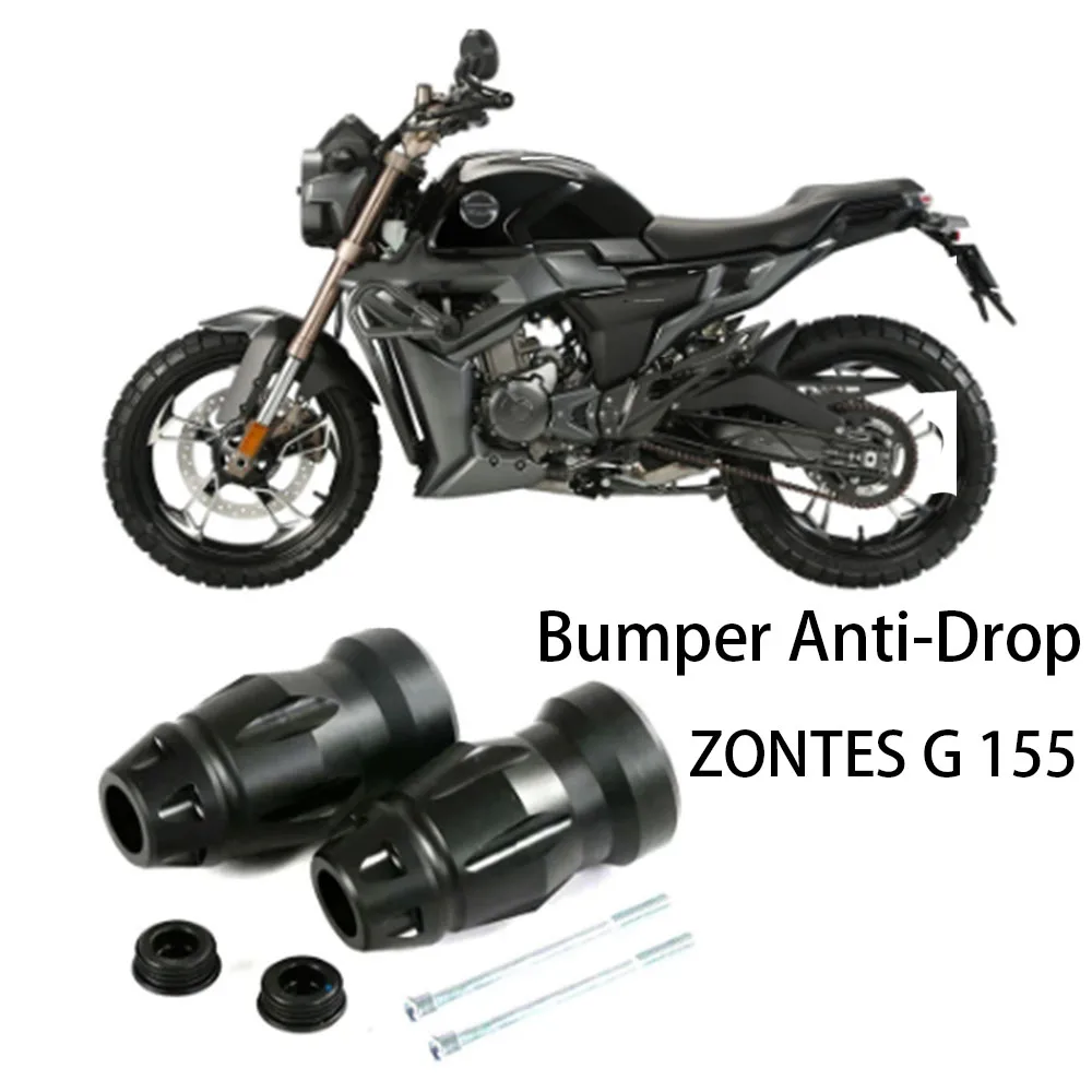 Motorrad Zubehör Für ZONTES G155 SR G1-155 Stoßstange Anti-Drop Gguard Stange Schutz Kleber Fit G155 SR / G1 155