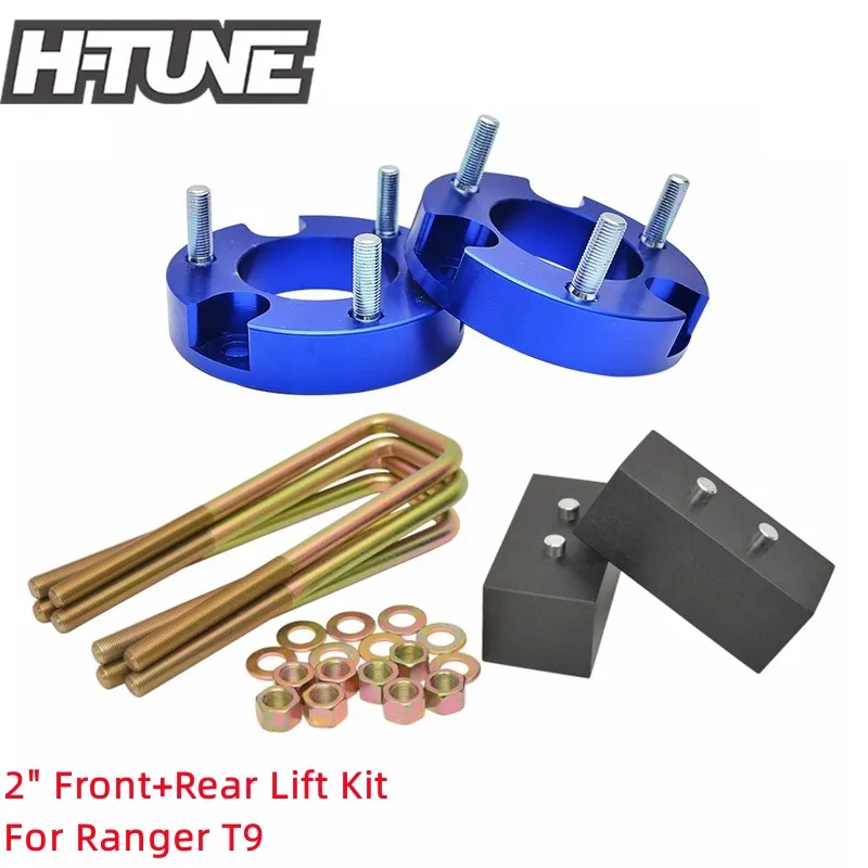 2" Front + Rear Suspension Block Lift Kit For Ranger T9 2022 4WD