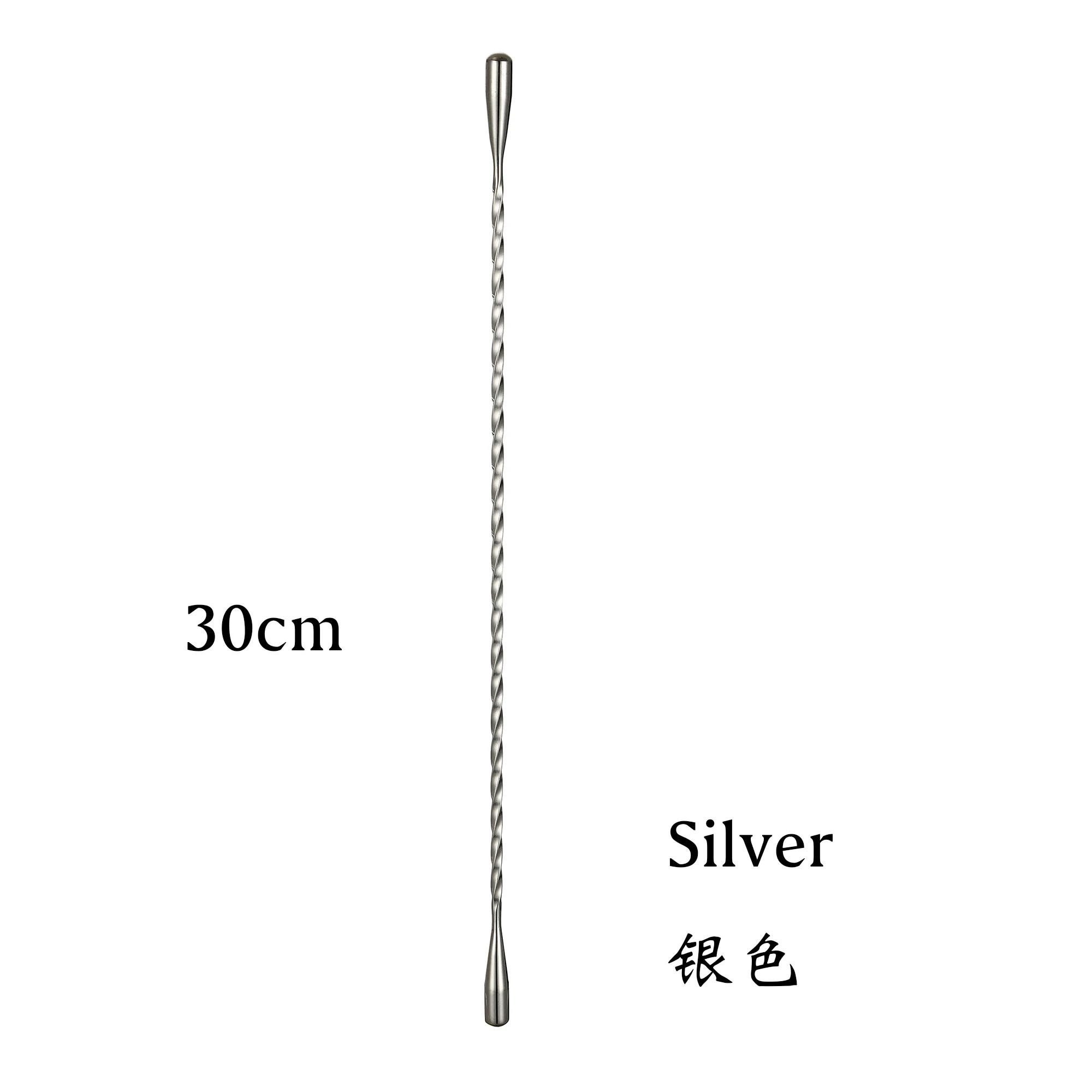 Cocktail stir sticks Stainless Steel Coffee Beverage Stirrers Stir Cocktail Drink Swizzle Stick Double Teardrop Stirrer