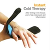 Small Reusable Gel Ice Pack Support Compress for Injuries and Pain Relief Cold Therapy Wrap for Hand, Arch of Foot, Wrist, Elbow 2