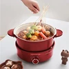 Electric Hot Pot 2.5L Household Multifunctional Student Dormitory Split Removable and Washable Small Electric Cooking Pot 6