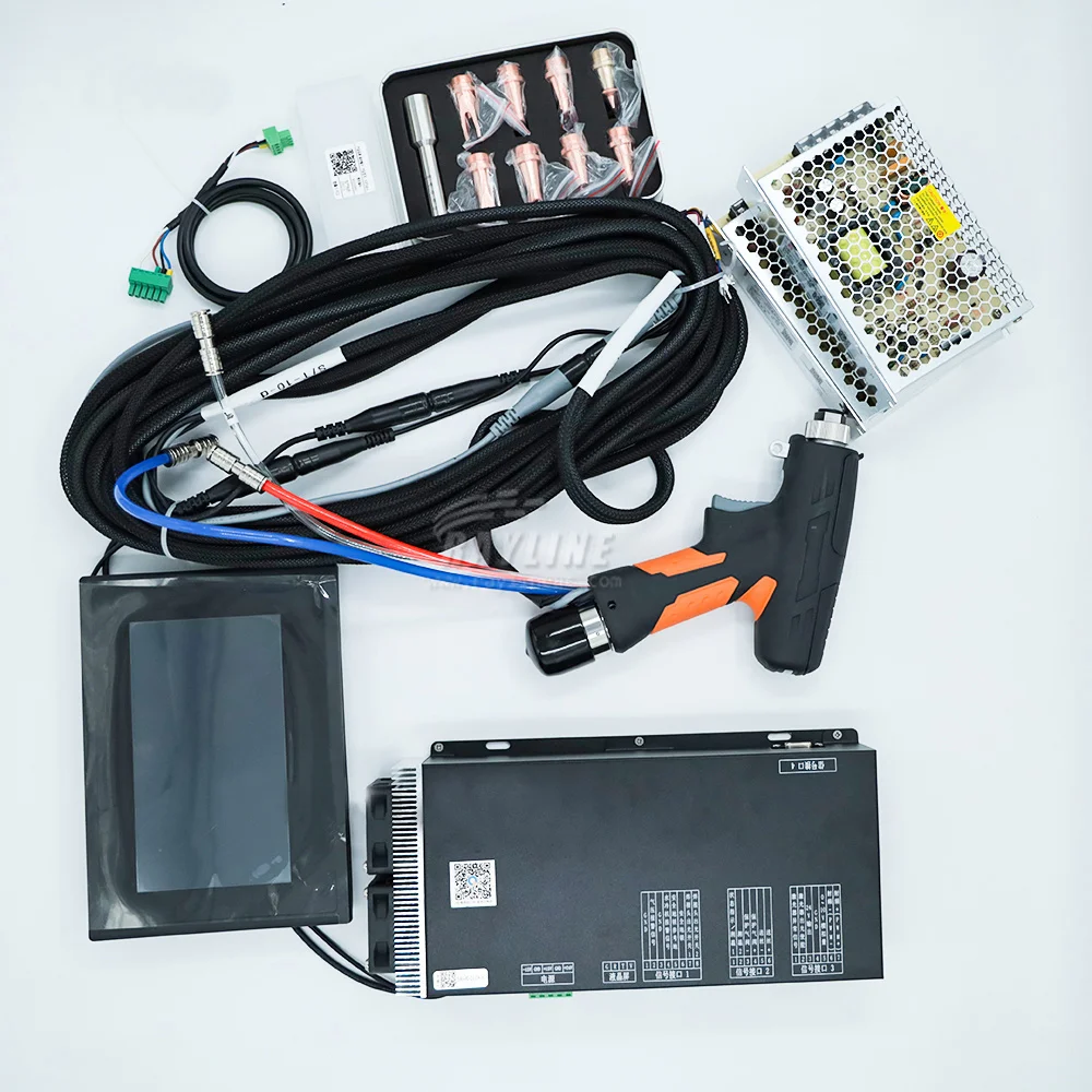 RAYLINE 4 in 1 Laser Welders Heads  Welding/Cleaning/Cutting for Metal Handheld Portable Laser Welding Machine Parts Weld 4