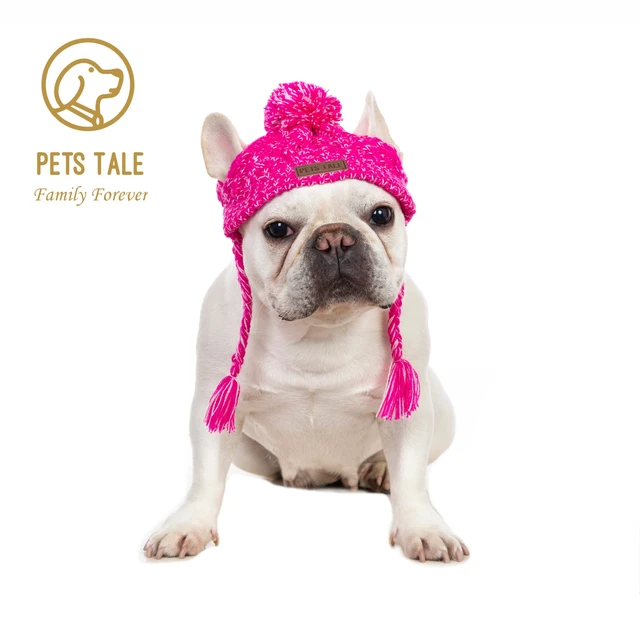 Winter Soft Dog Hats, Warm Pet Dog Knitted Hat, Windproof Knitting Dog Hat  - AliExpress