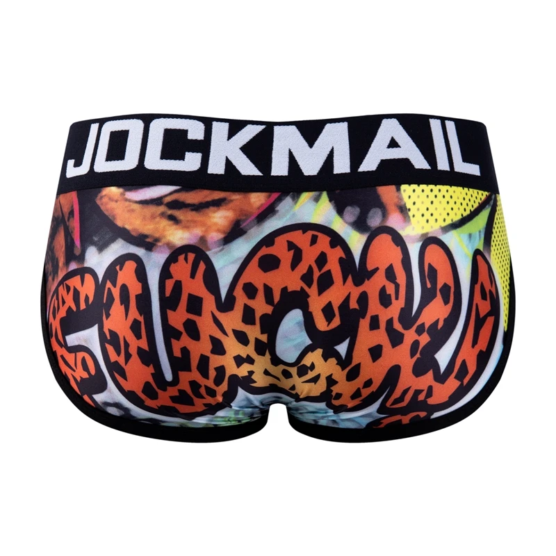 Mens Underwear Briefs Printed Panties Calzoncillos Hombre Slip Calcinhas Cuecas Underwear or Bikini Swimwear Nylon Fast Dry men underwear