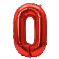 Red number 0