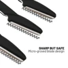 10Pcs Eyebrow Razors Trimmer and 2pcs of Makeup Sponge Puff With Case Face Body Hair Remover Eye Brow Shaver Beauty Tools Kit 6