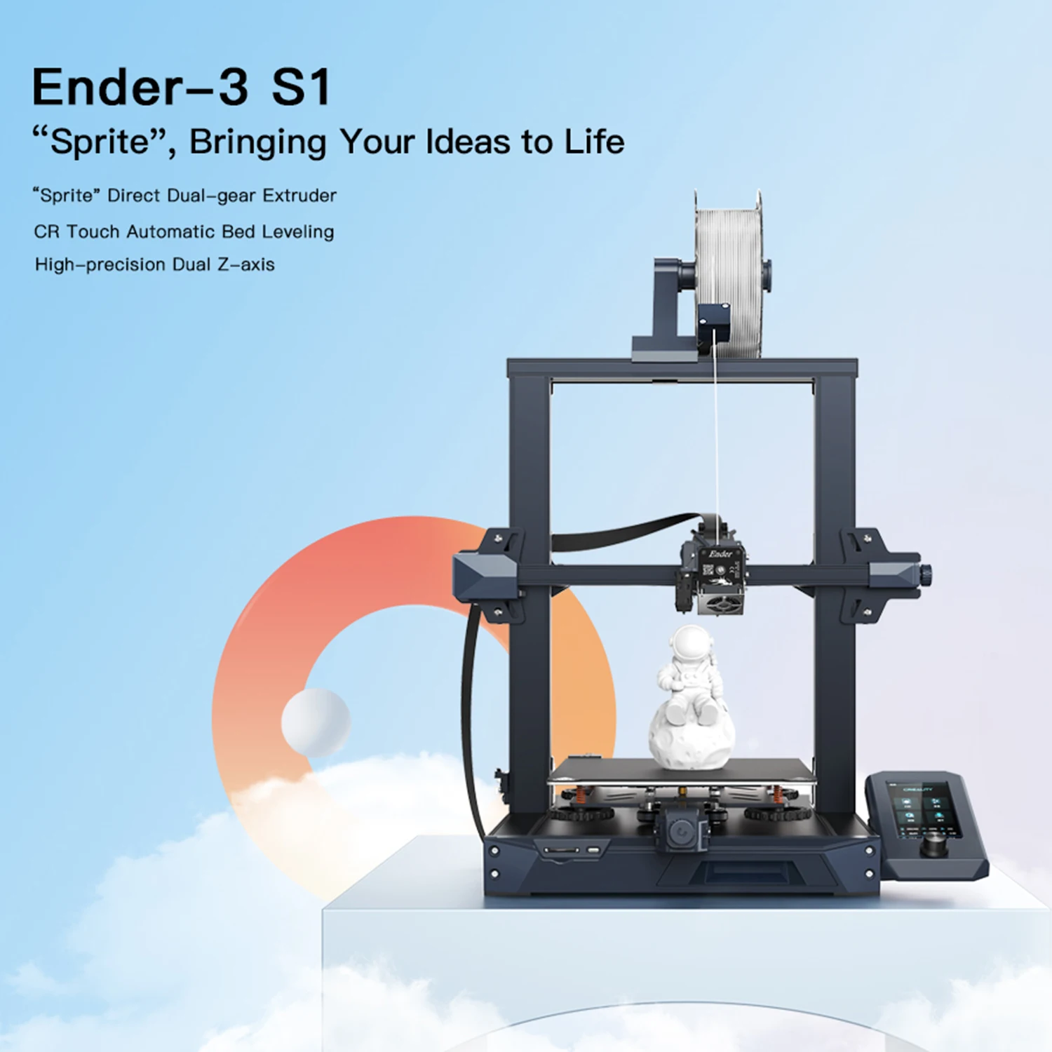 New Creality 3D Printer Ender-3 S1 Pro Ender-3 S1 Plus Ender-3 V2 Neo  CR-touch Auto-Leveling Ender-3 Series FDM Impresora 3d - AliExpress