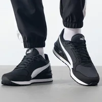 PUMA Baskets décontractées légères en maille ST Runner v4 unisexes 399666-01 2
