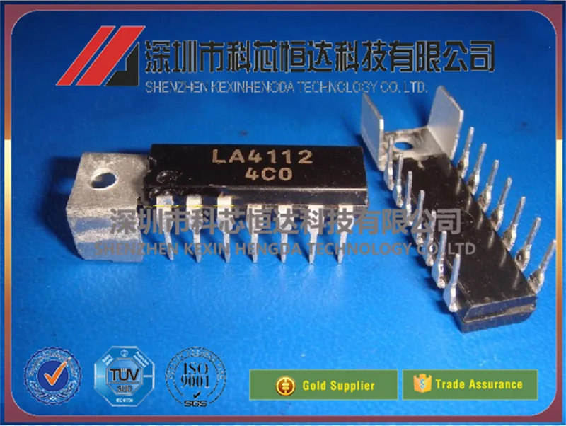 1PCSLA4102LA4100LA4101LA4112LA4160DIP14audiopoweramplifier