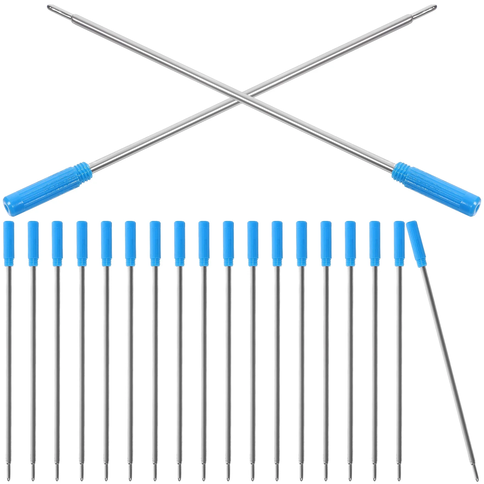 금속 크리스탈 펜 리필 다이아몬드 볼펜, 학생용 펜 막대 카트리지 코어 잉크, 학교 사무실용 스테인리스 스틸