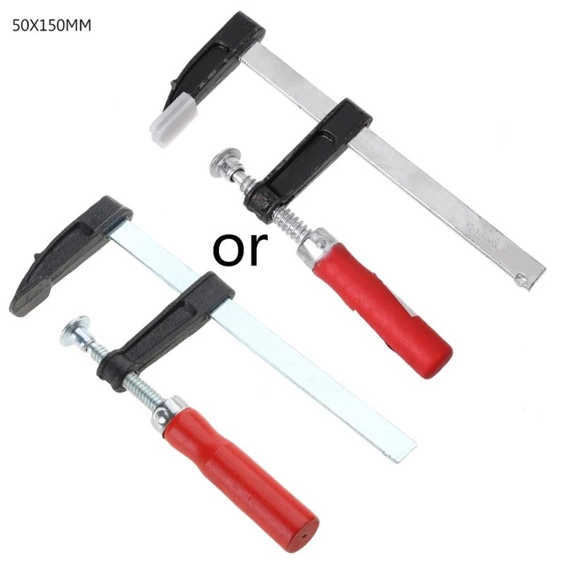 

Heavy Duty F-Clamp Bar Clip Clamp For Woodworking High Strength Wood Clamping Dropship