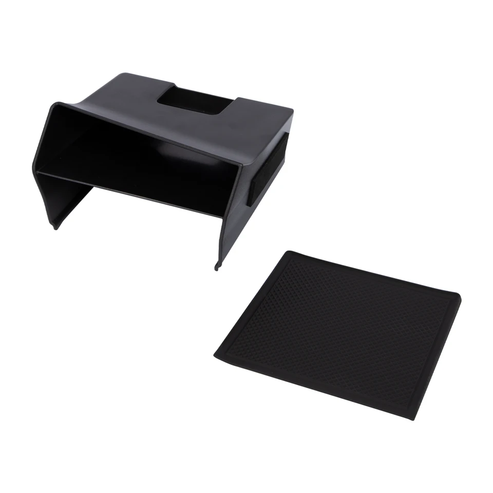 Parasol Audi Q3 Organizador SHAOHAO Para Audi Q3 (2019-2024) - Caja De Almacenaje Para Consola Central Accesorios Audi Q3