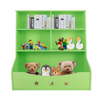 Kids’ 3-Tier Bookcase & Toy Shelf Organizer 1