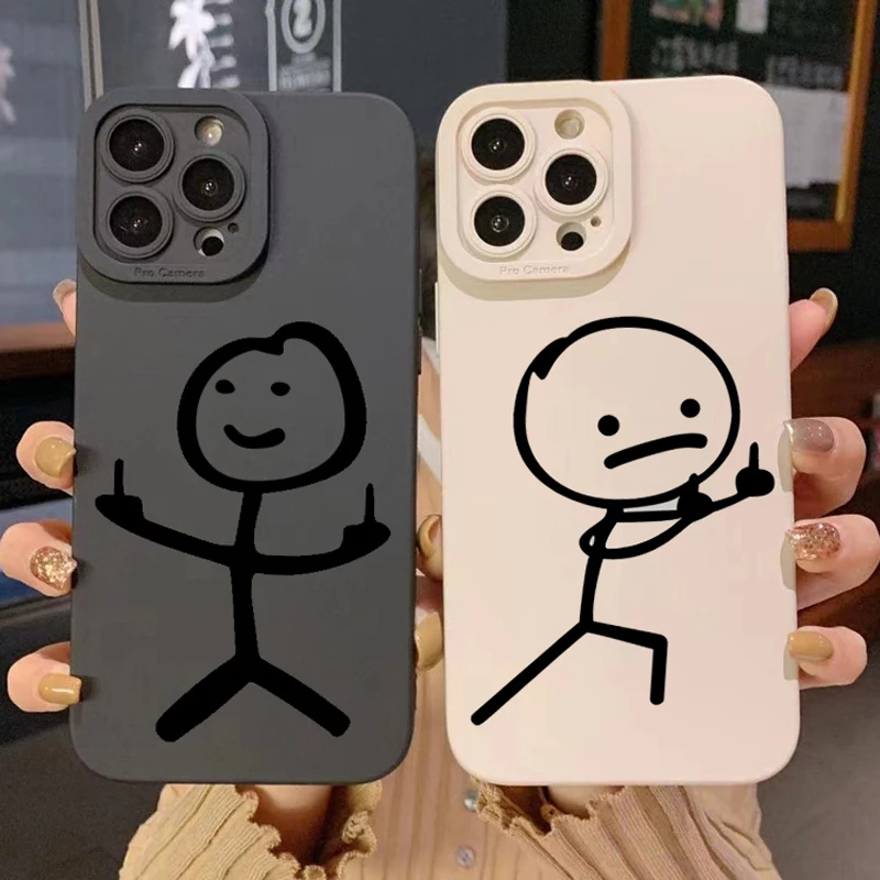 Luxury Cartoon Matchman Case