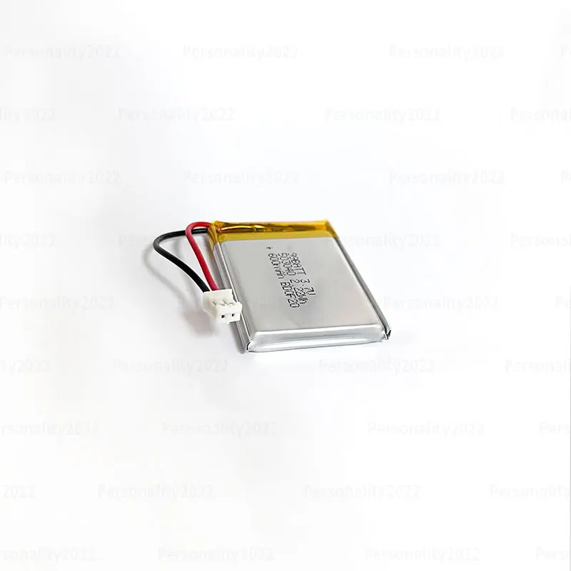 Rechargeable Lithium Batteries 3.7V 600mAh LIPO Batteries 503040 053040 Li-Ion Polymer Lithium Battery for Speaker Radio VCR LED Light GPS Rechargeable Cells